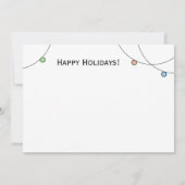 Cartes Pour Fêtes Annuelles Merry Mesure Chimie Science Erlenmeyer Vacances (Dos)