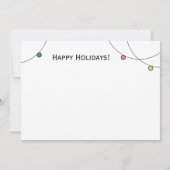 Cartes Pour Fêtes Annuelles Merry Mesure Chimie Science Erlenmeyer Vacances (Dos)