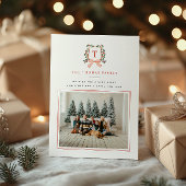 Cartes Pour Fêtes Annuelles MERRY MONOGRAM Photo