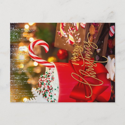 CARTES POUR FÊTES ANNUELLES MERRY NOËL (Devant)