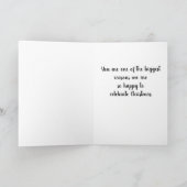 CARTES POUR FÊTES ANNUELLES MERRY NOËL **NIECE** (Intérieur)