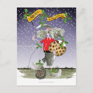 Cartes Pour Fêtes Annuelles merry xmas football fans