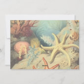 Cartes Pour Fêtes Annuelles Mers et salutations Photo de plage (Dos)