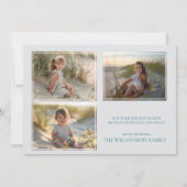 Cartes Pour Fêtes Annuelles Mers & Salutations  (Dos)