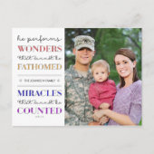 Cartes Pour Fêtes Annuelles Merveilles et Miracles Noël (Devant)