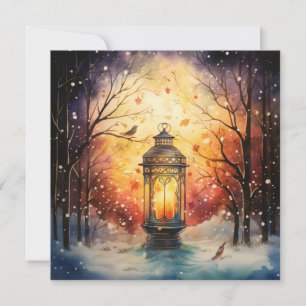 Cartes Pour Fêtes Annuelles Merveilles Festives Paisibles