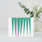 Cartes Pour Fêtes Annuelles Merveilleuse de la saison Arbre de Noël (Debout devant)