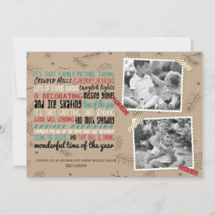 Cartes Pour Fêtes Annuelles Merveilleux Chaos De Vacances