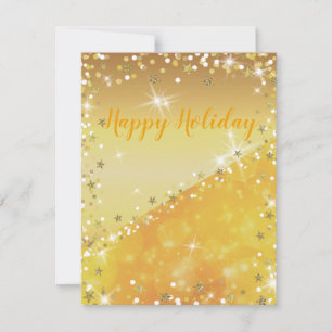 Cartes Pour Fêtes Annuelles Merveilleux, génial, magnifique Noël d'or