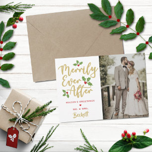 Cartes Pour Fêtes Annuelles Merveilleux Jamais après Noël Photo