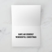 CARTES POUR FÊTES ANNUELLES MERVEILLEUX NOËL (Intérieur)