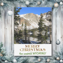 Merveilleux Wyoming Joyeux Noël