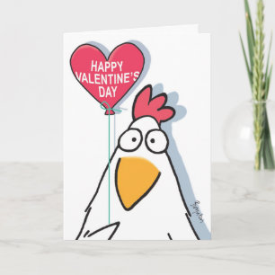 Cartes Pour Fêtes Annuelles MESMERIZED CHICKEN Valentines par Boynton