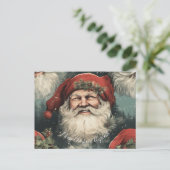 Cartes Pour Fêtes Annuelles Message de Joyeux Noël (Debout devant)