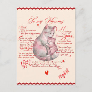 Cartes Pour Fêtes Annuelles Message émouvant pour la fête des mères à ma maman
