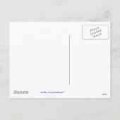 Cartes Pour Fêtes Annuelles Messagerie Bunny de Pâques (Dos)