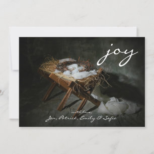 Cartes Pour Fêtes Annuelles Métaphore d'histoire de Noël