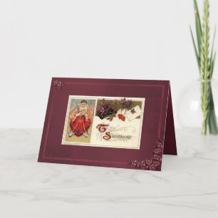 Cartes Pour Fêtes Annuelles Mettez le feu à mon coeur…