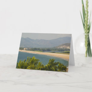 Cartes Pour Fêtes Annuelles Mexique, Jalisco, Barra de Navidad. Plage de la vi