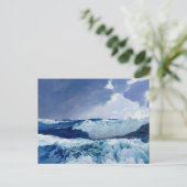 Cartes Pour Fêtes Annuelles Mid Ocean par Frederick Judd Waugh (Debout devant)