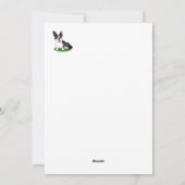 Cartes Pour Fêtes Annuelles Mignon (Dos)