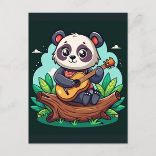 Cartes Pour Fêtes Annuelles Mignon Chat Panda Animal Vecteur Mois Illustrés Ai