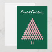 Cartes Pour Fêtes Annuelles Mignon Tendance Chic Amusant Crochet Amoureux Pelo (Devant / Derrière)