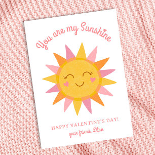 Cartes Pour Fêtes Annuelles Mignon Vous êtes mon Ensoleillement Enfants de la