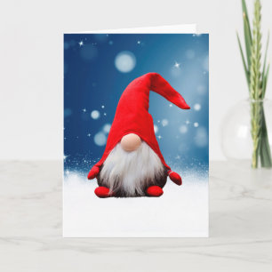 Cartes Pour Fêtes Annuelles Mignonnes Etoiles de neige Père Noël Noël