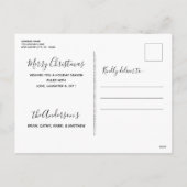 Cartes Pour Fêtes Annuelles Mignons animaux de Noël Chien Chat Chiot Chien Chi (Dos)