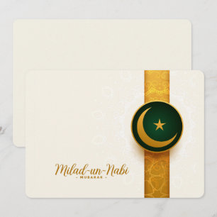 Cartes Pour Fêtes Annuelles Milad Un Nabi Moubarak