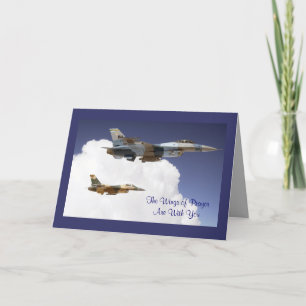 Cartes Pour Fêtes Annuelles Military Encouragement
