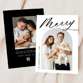 Cartes Pour Fêtes Annuelles Mini Jeu noir Script 2 photo