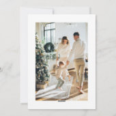 Cartes Pour Fêtes Annuelles Mini Joyeux Noël 2 Photo Vertical (Dos)