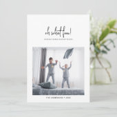 Cartes Pour Fêtes Annuelles Mini Oh Quel Noël Amusant (Debout devant)