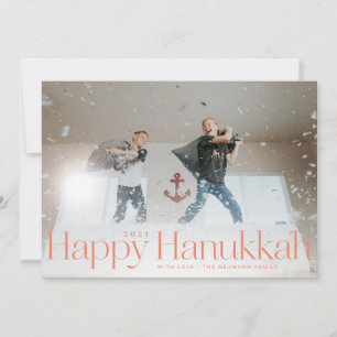 Cartes Pour Fêtes Annuelles Miniature de photos de Noël Hanoukka