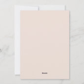 Cartes Pour Fêtes Annuelles Minimal moderne Blush Grey Joyeux Vacances Photo (Dos)