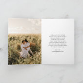 Cartes Pour Fêtes Annuelles Minimalist Simple Elegant Photo Classic Christmas (Intérieur)