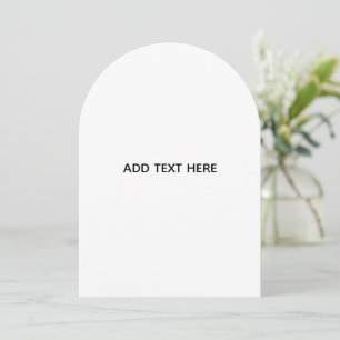 Cartes Pour Fêtes Annuelles Minimaliste Blanc Élégant pour Toutes les Occasion