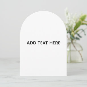 Cartes Pour Fêtes Annuelles Minimaliste Blanc Élégant pour Toutes les Occasion