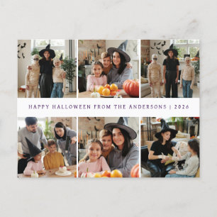 Cartes Pour Fêtes Annuelles Minimaliste moderne Éffrayant Happy Halloween 6 Ph
