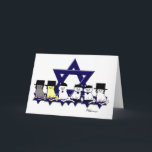 Cartes Pour Fêtes Annuelles Minous cachers dans une rangée<br><div class="desc">PRLimages est une division des peintures par Rachel Lowry.</div>