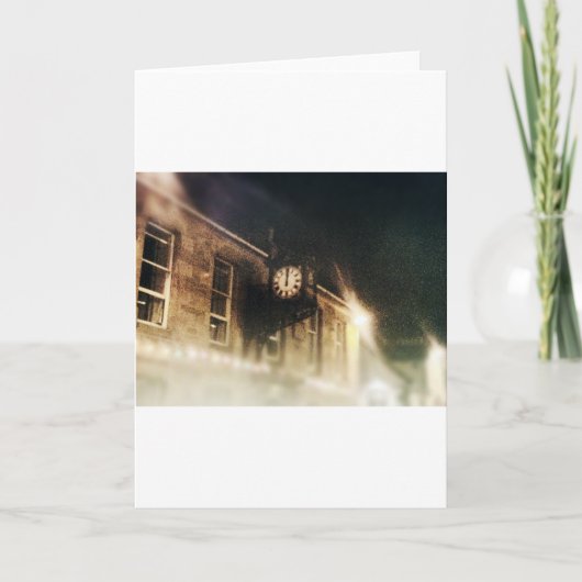 Cartes Pour Fêtes Annuelles Minuit sur Hogmanay (Devant)