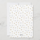 Cartes Pour Fêtes Annuelles Miracle de Noël (Dos)