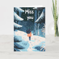 Miss You Winter Landcape