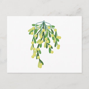 Cartes Pour Fêtes Annuelles mistletoe de Noël