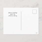 Cartes Pour Fêtes Annuelles Mistletoe & Holly Greenery Art botanique (Dos)