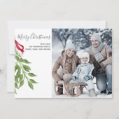 Cartes Pour Fêtes Annuelles Mistletoe Joyeux Noël Une photo (Devant)