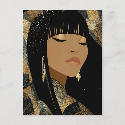 CARTES POUR FÊTES ANNUELLES MODE ESQE # 5 (Devant)