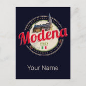 Cartes Pour Fêtes Annuelles Modena Emilia Romagna Balsamique Italie Souvenir (Devant)